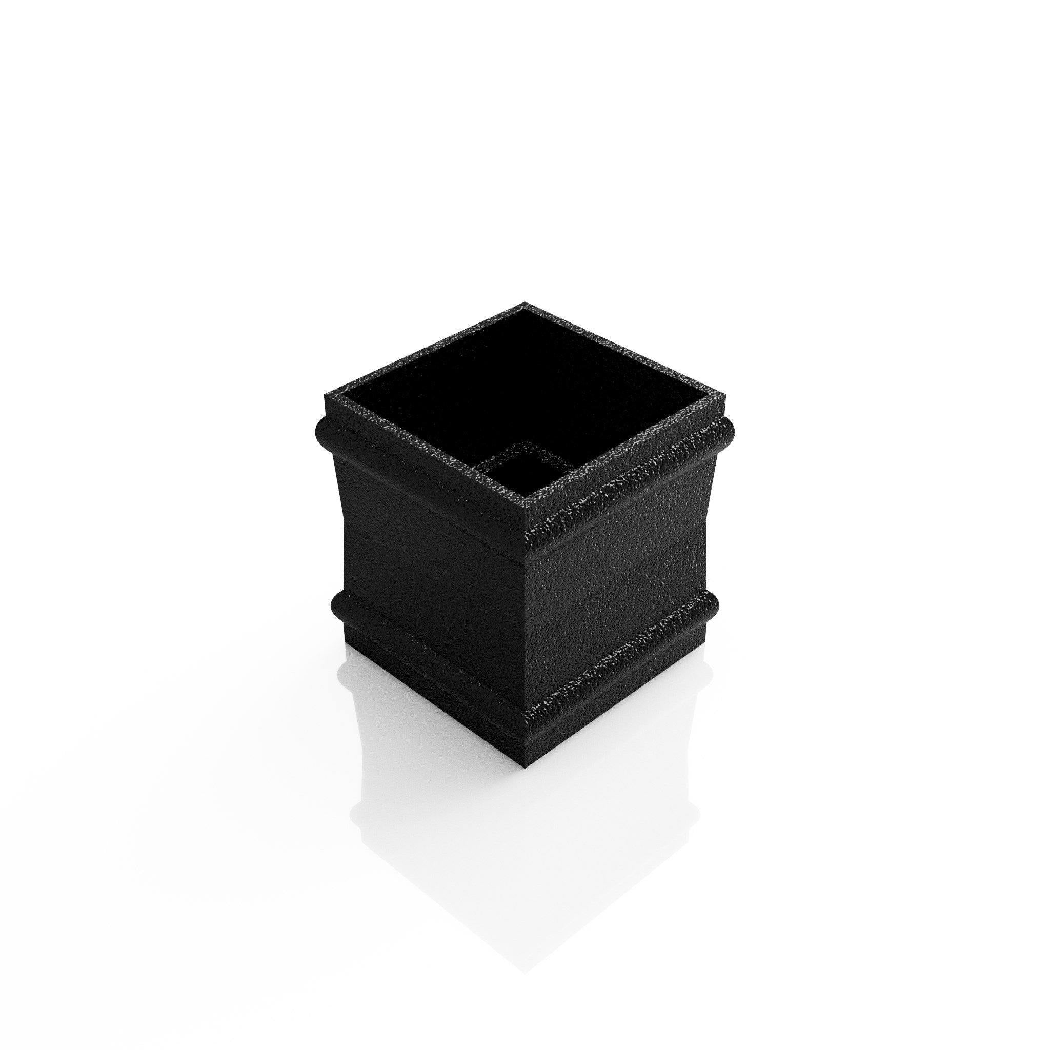 DT724NE - TRADITIONAL SPARE SOCKET (Non Eared) - 72x72mm - Alugutter