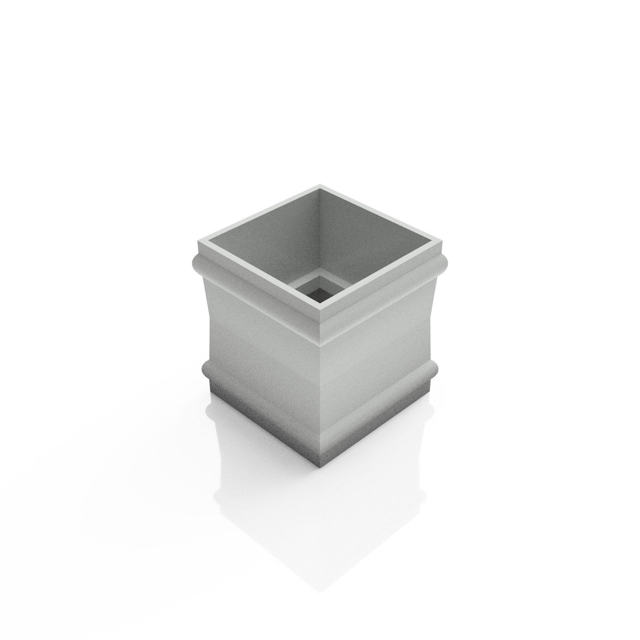 DT724NE - TRADITIONAL SPARE SOCKET (Non Eared) - 72x72mm - Alugutter