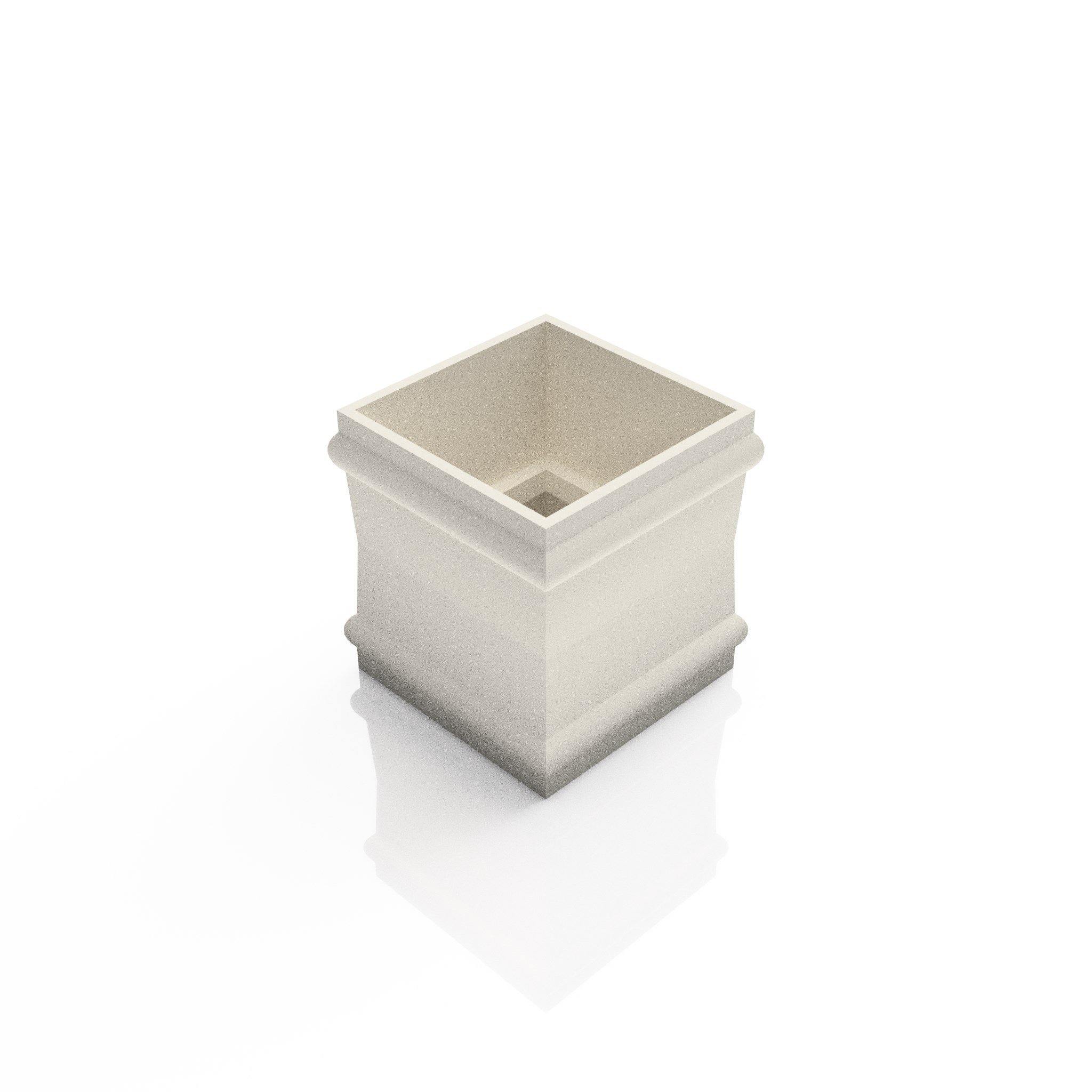 DT724NE - TRADITIONAL SPARE SOCKET (Non Eared) - 72x72mm - Alugutter