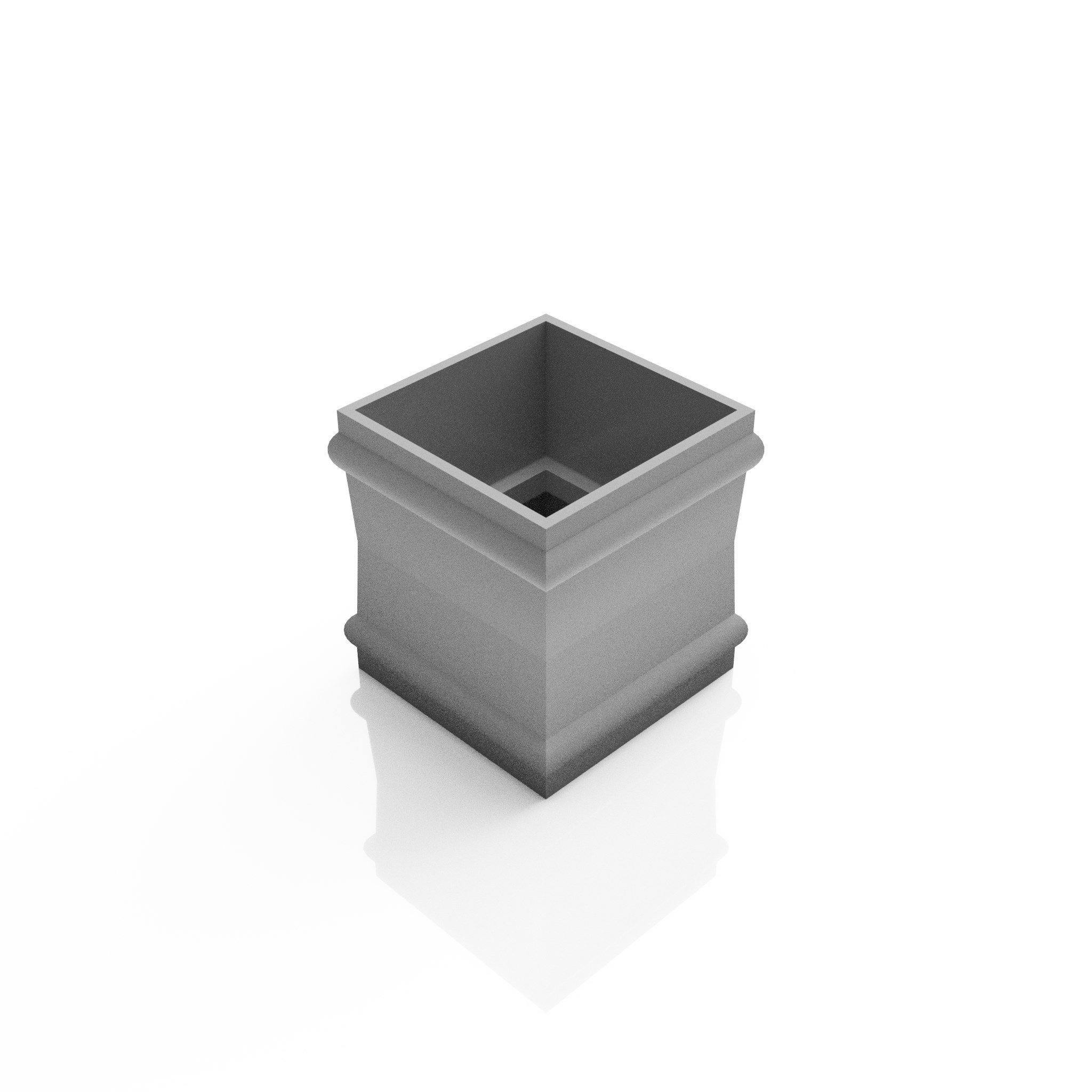 DT724NE - TRADITIONAL SPARE SOCKET (Non Eared) - 72x72mm - Alugutter