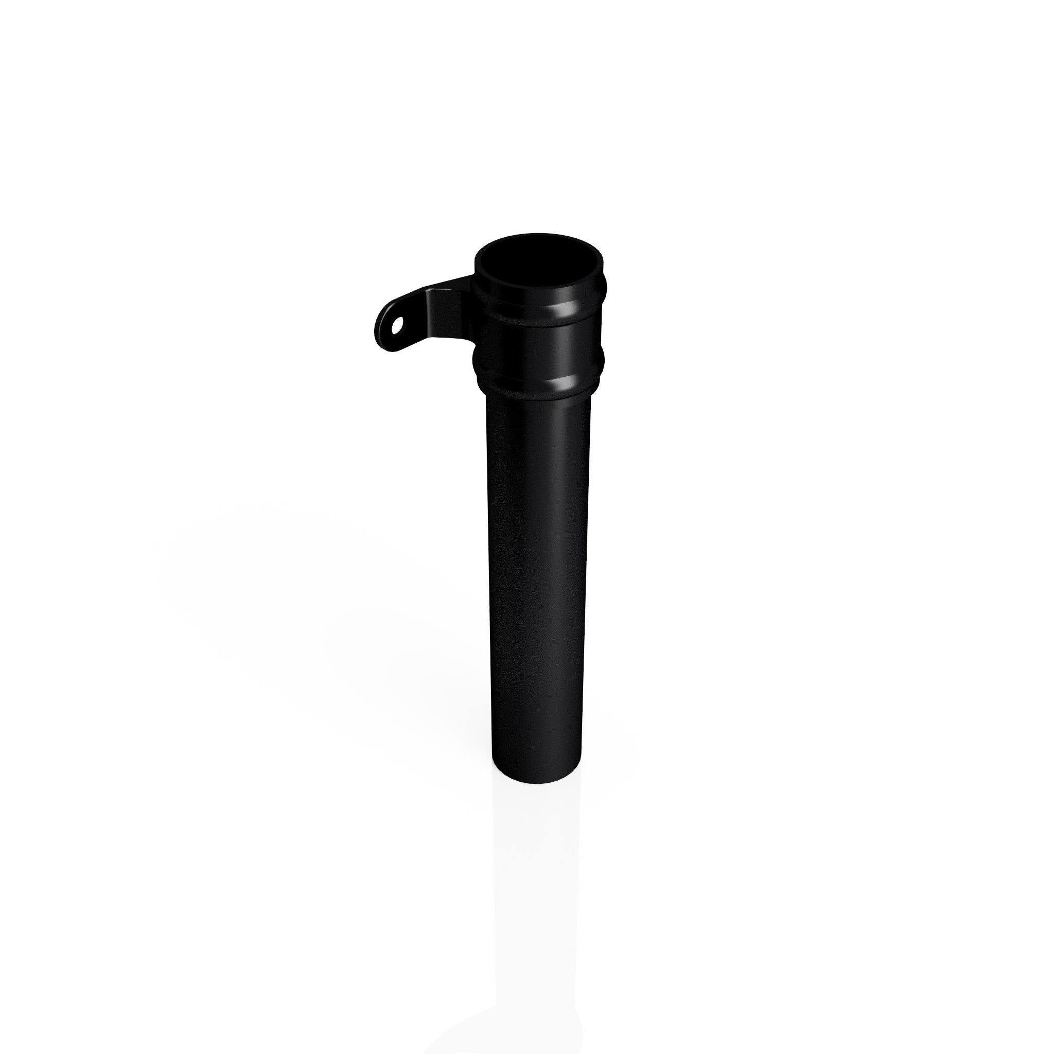 DT761 - TRADITIONAL DOWNPIPE LENGTH - (Eared Socket) 76mm DIA x 3m - Alugutter