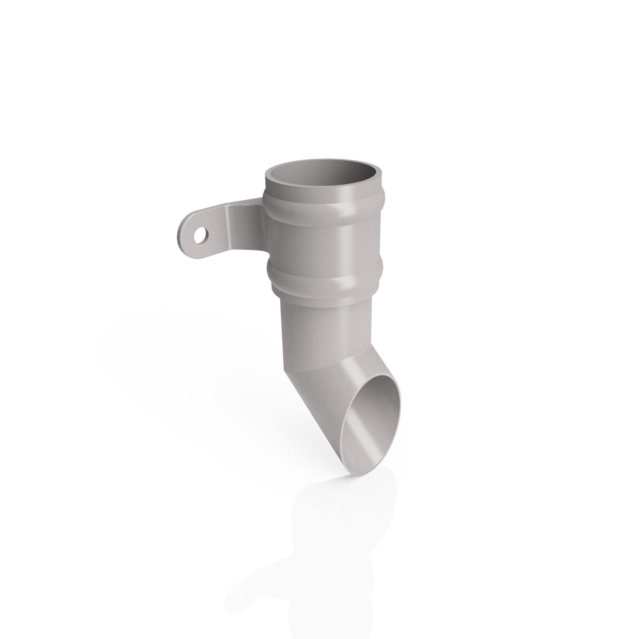 DT7611 - TRADITIONAL SHOE - 76mm DIA - Alugutter