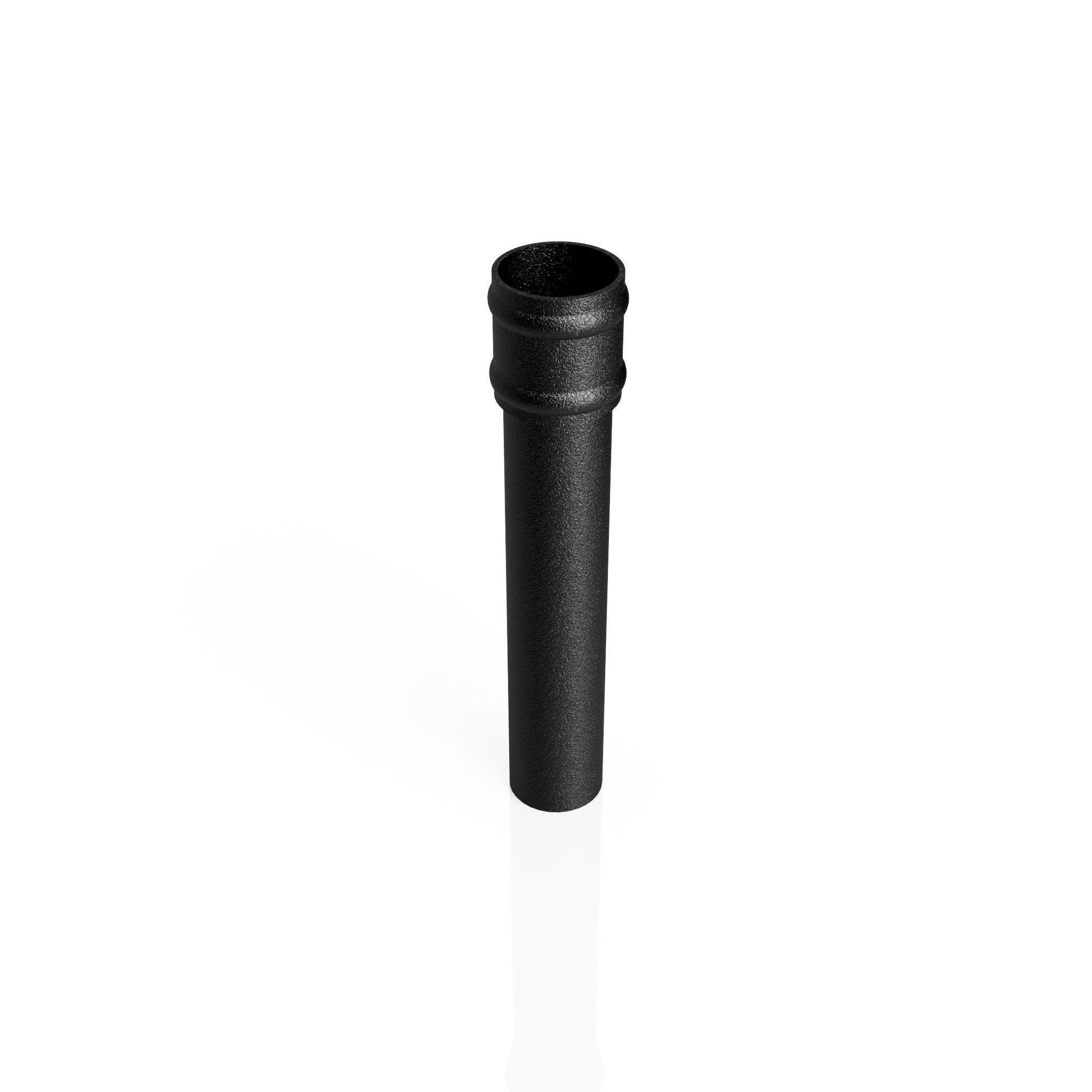 DT761NE - TRADITIONAL DOWNPIPE LENGTH - (Non Eared Socket) 76mm DIA x 3m - Alugutter