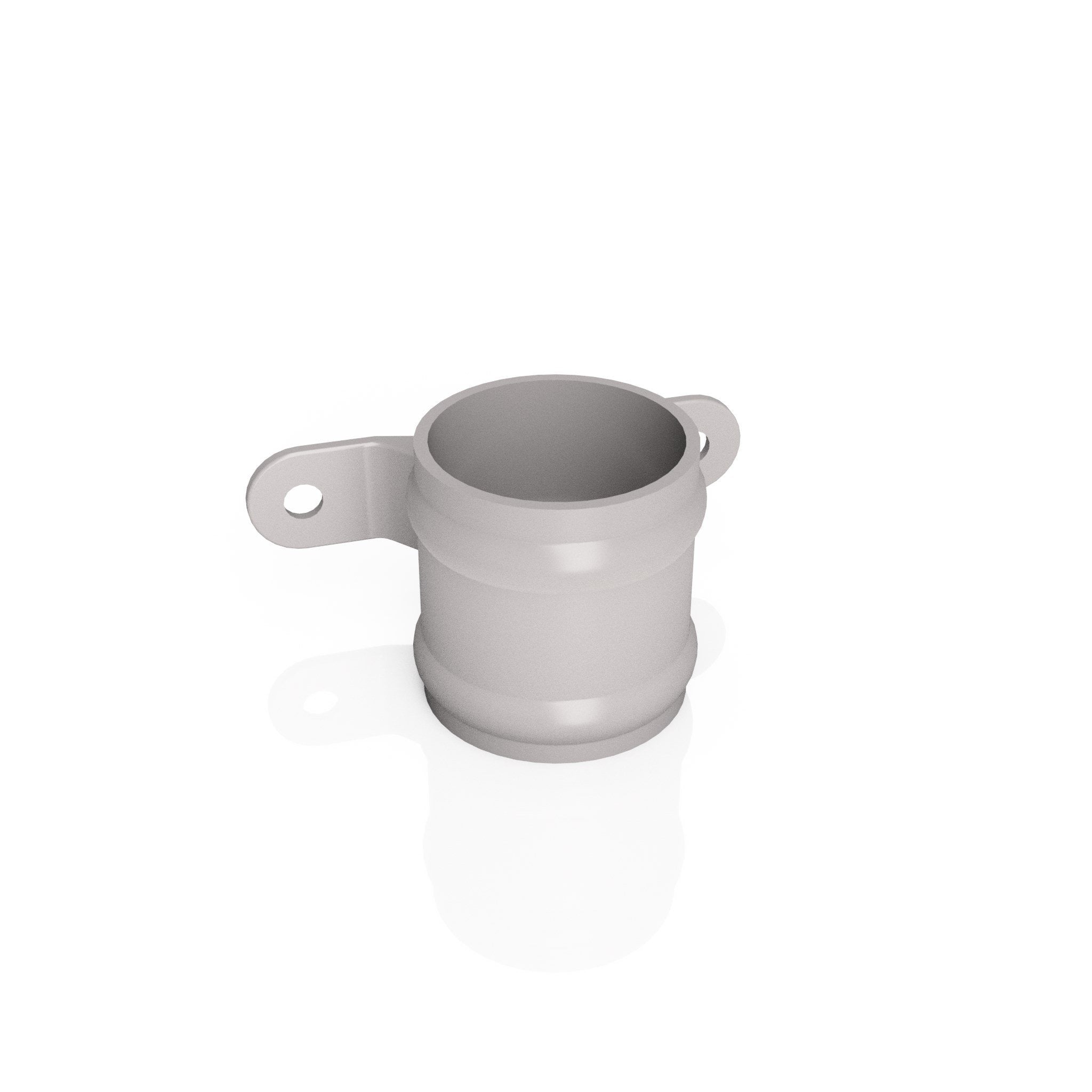 DT764 - TRADITIONAL SPARE SOCKET (Eared) - 76mm DIA - Alugutter