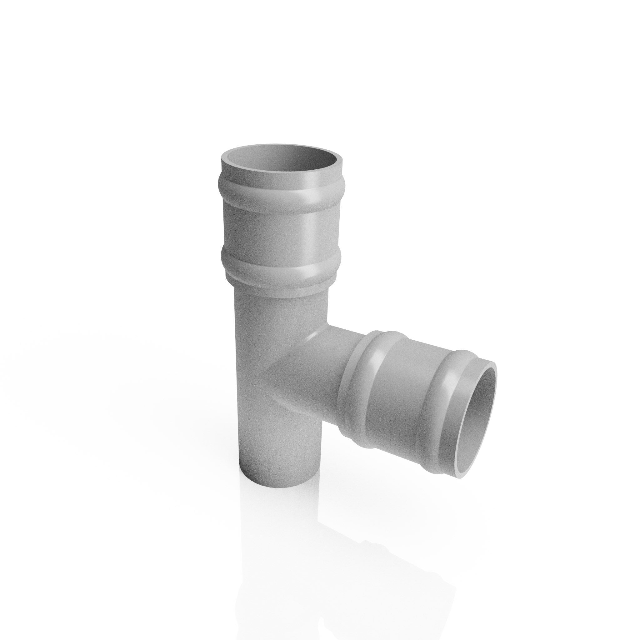 DT768 - TRADITIONAL BRANCH - 92.5 DEG - 76mm DIA - Alugutter