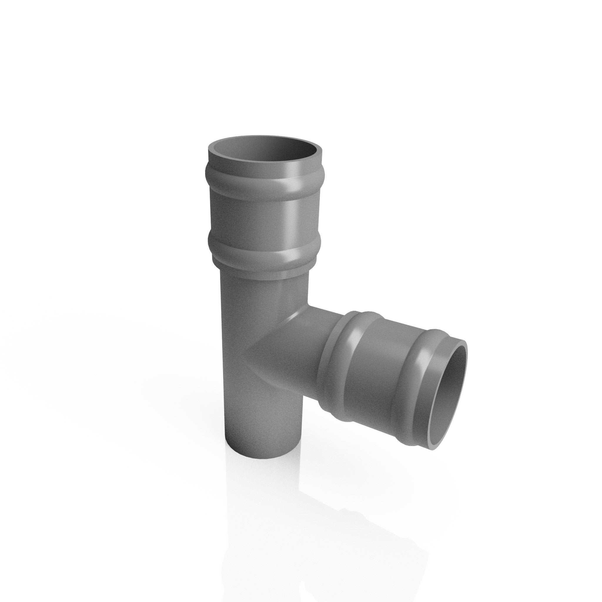 DT768 - TRADITIONAL BRANCH - 92.5 DEG - 76mm DIA - Alugutter