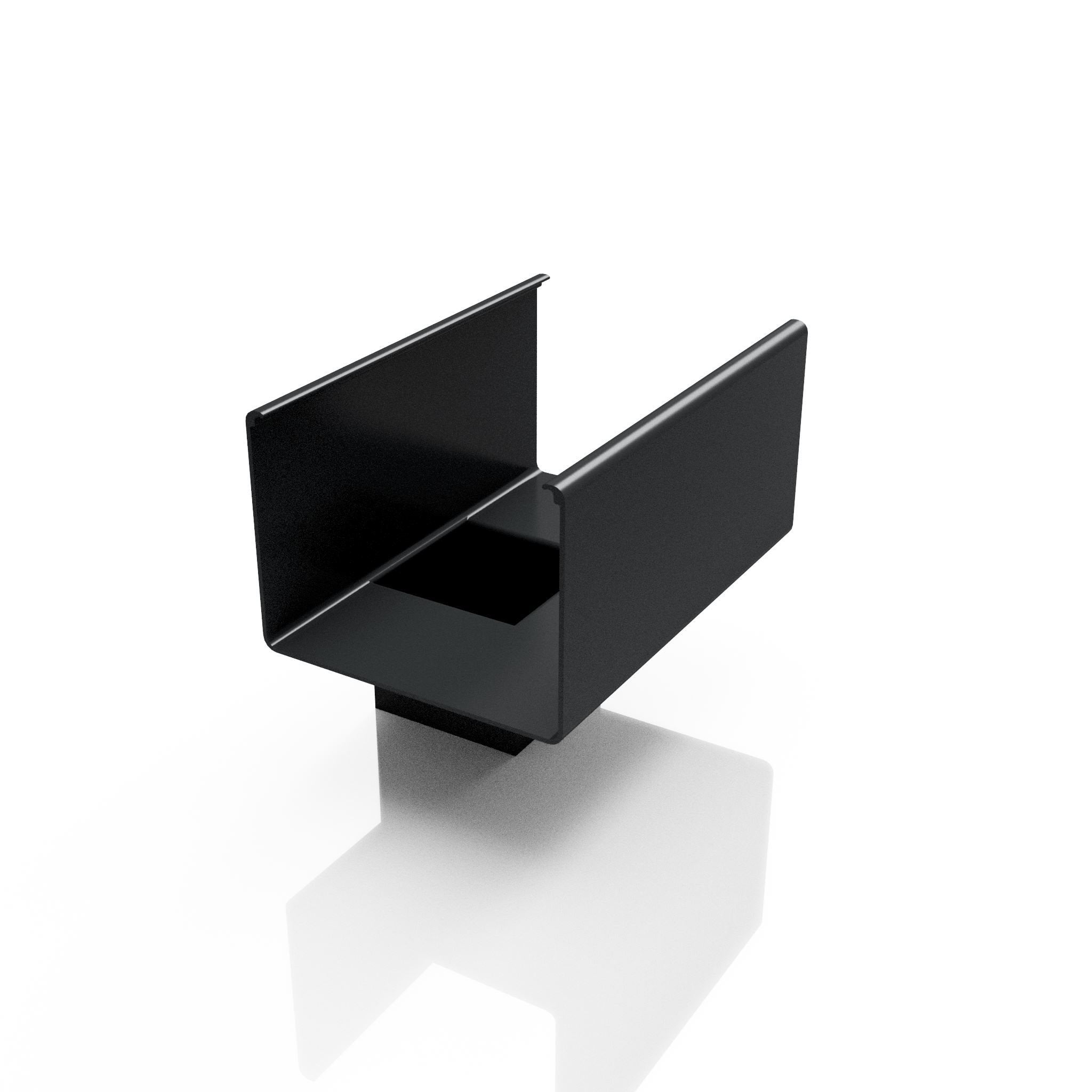 GB10 - BOX GUTTER OUTLET 72 x 72MM - 135 x 100mm - Alugutter