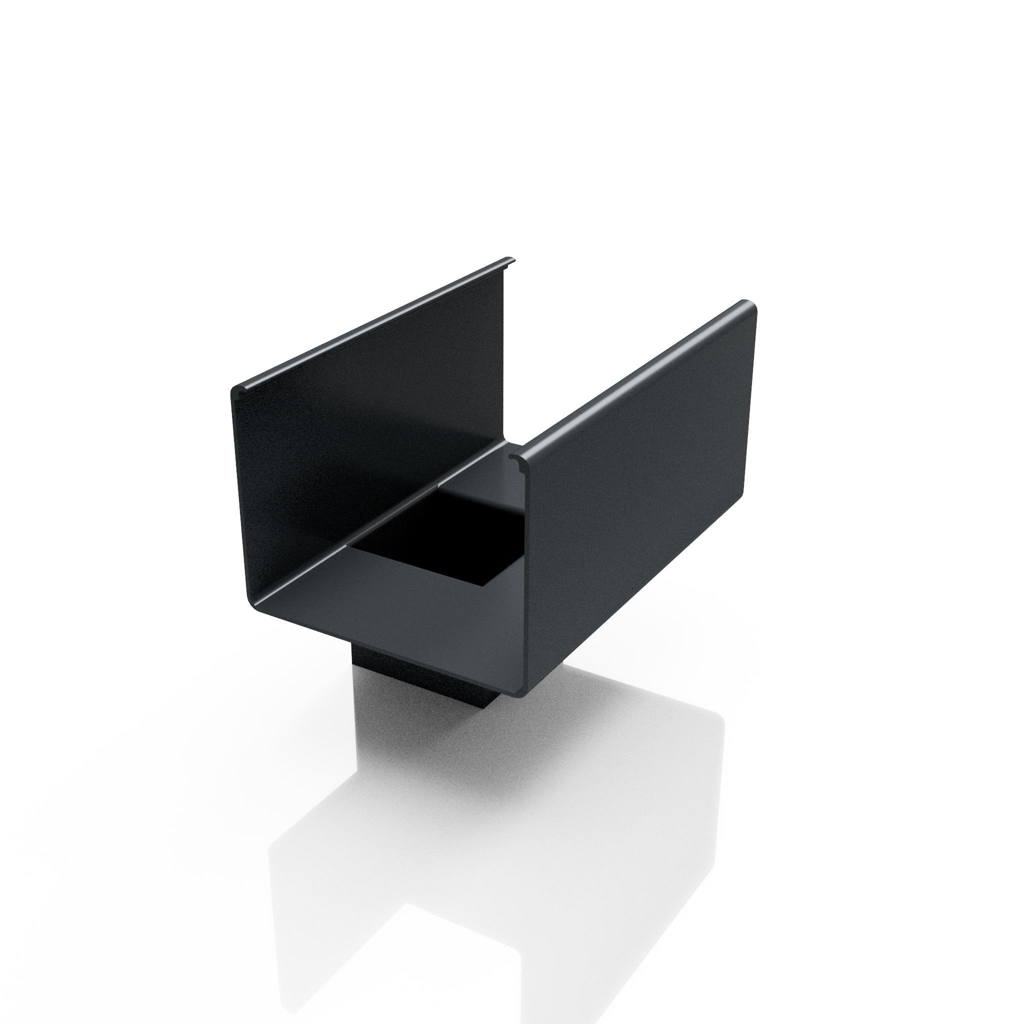 GB10 - BOX GUTTER OUTLET 72 x 72MM - 135 x 100mm - Alugutter