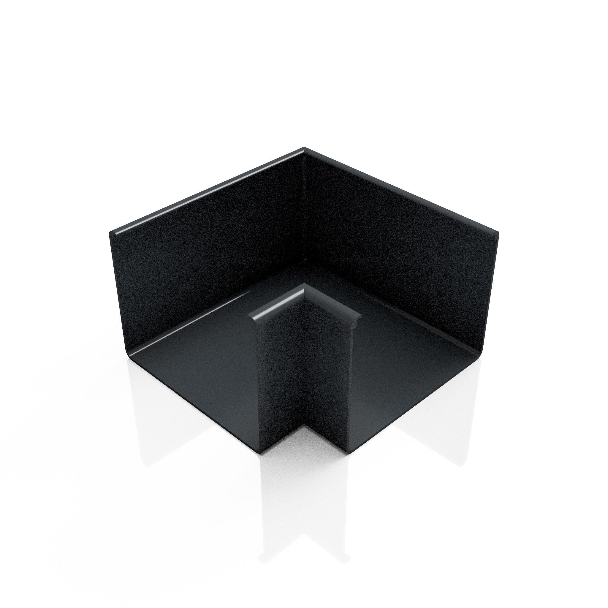 GB6 - BOX GUTTER ANGLE 90 DEG - 135 x 100mm - Alugutter