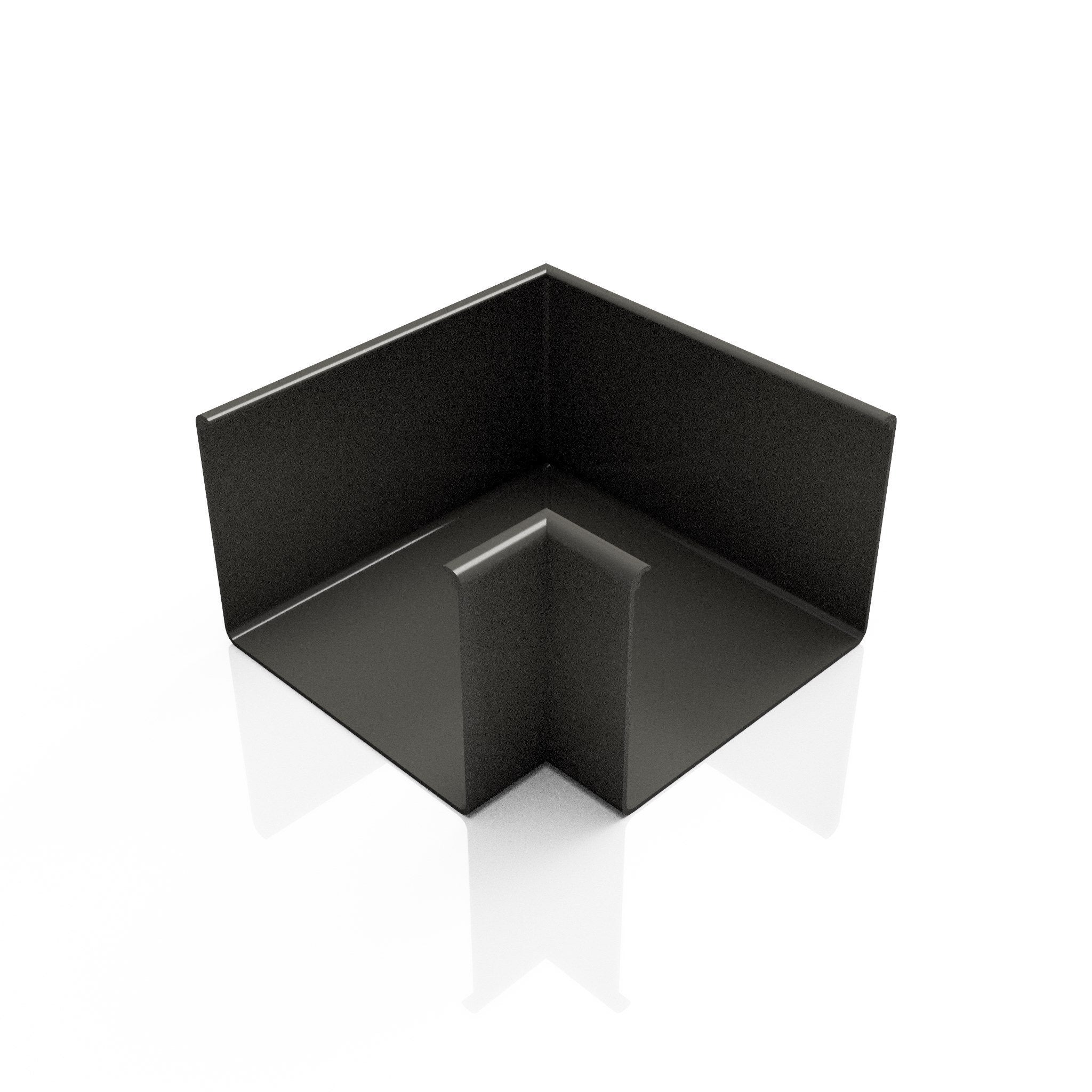 GB6 - BOX GUTTER ANGLE 90 DEG - 135 x 100mm - Alugutter