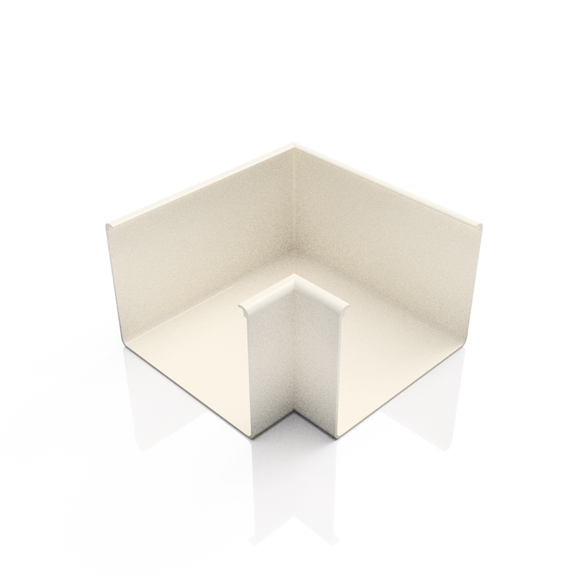 GB6 - BOX GUTTER ANGLE 90 DEG - 135 x 100mm - Alugutter