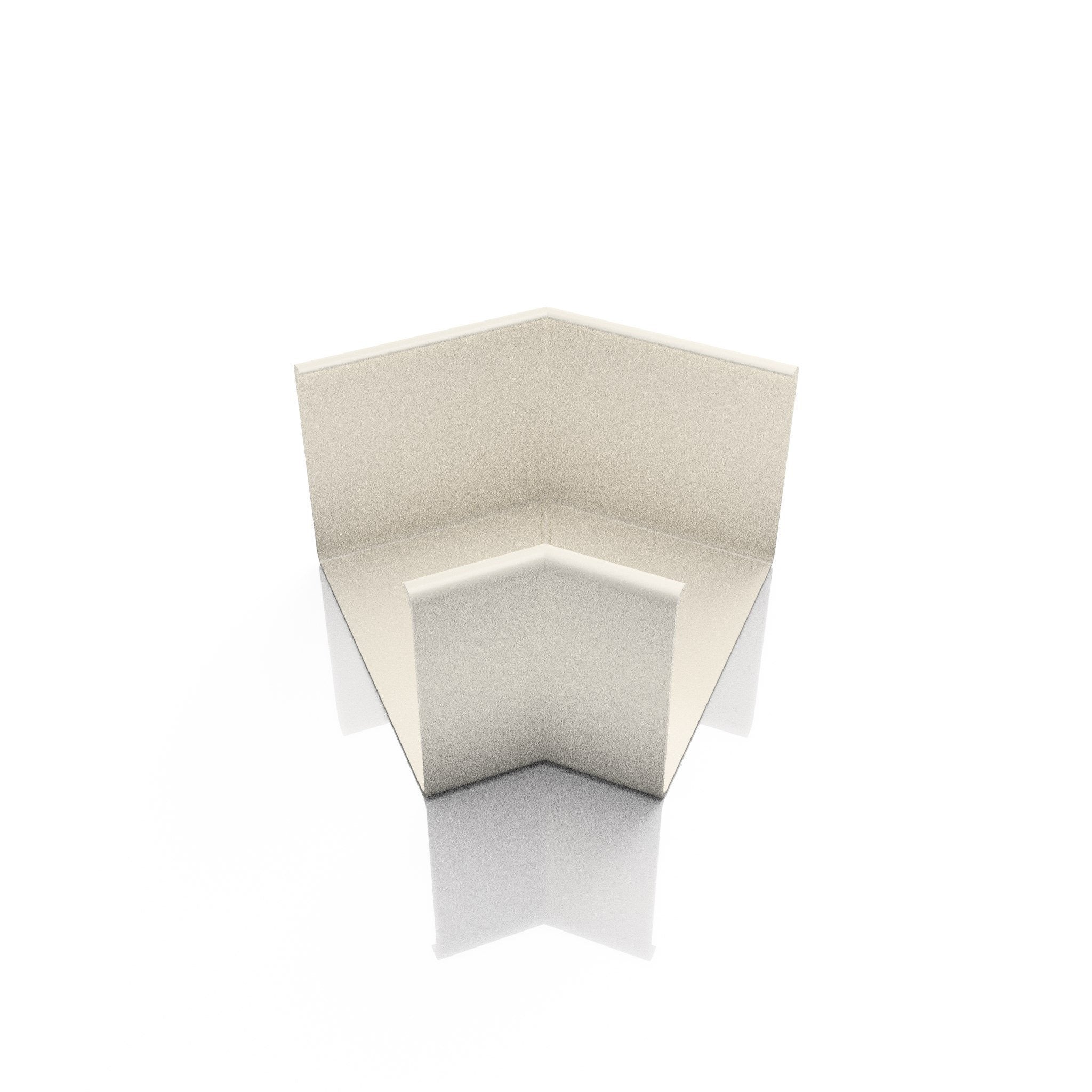 GB7 - BOX GUTTER ANGLE 135 DEG - 135 x 100mm - Alugutter