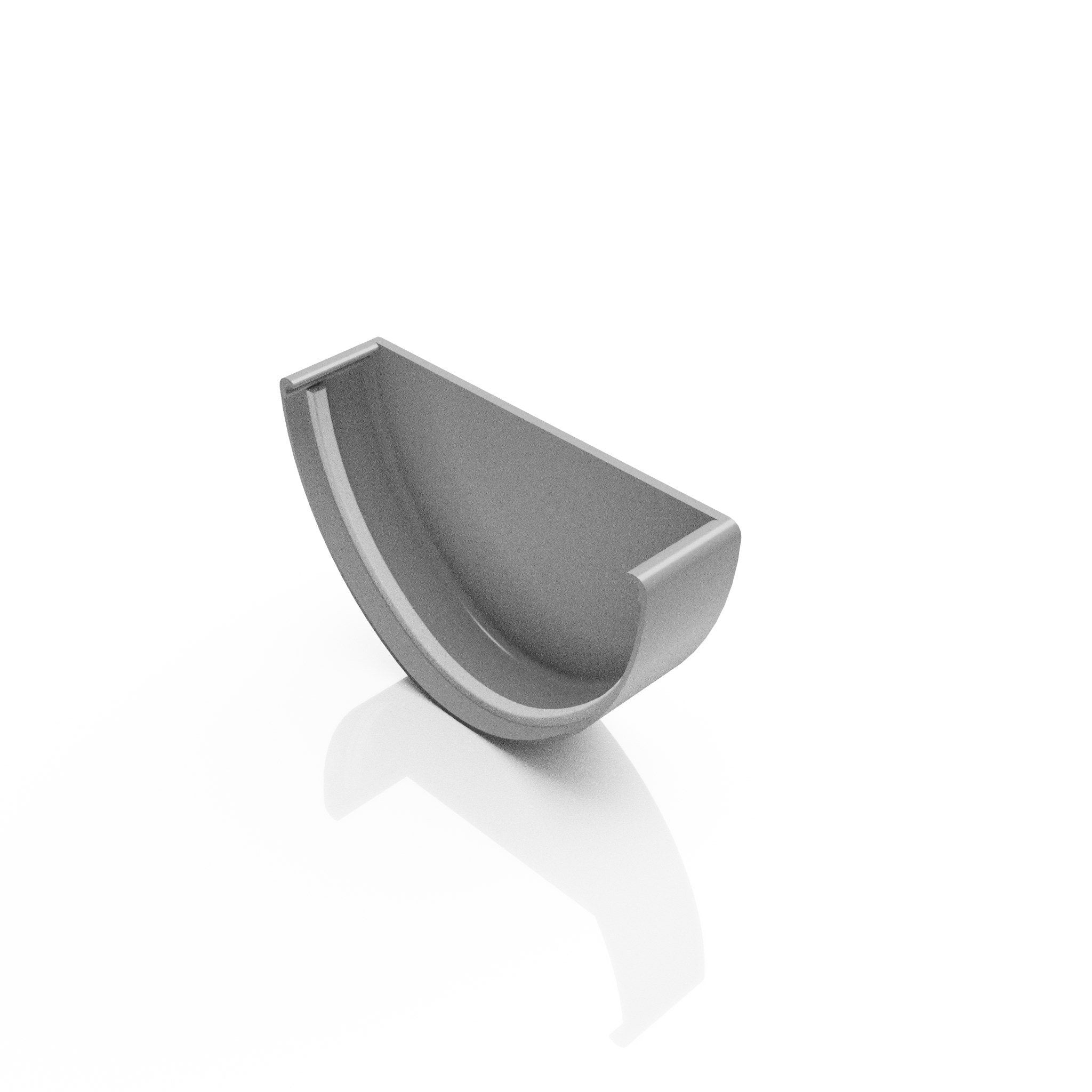 GD10 - DEEPFLOW GUTTER STOP END - 130mm - Alugutter