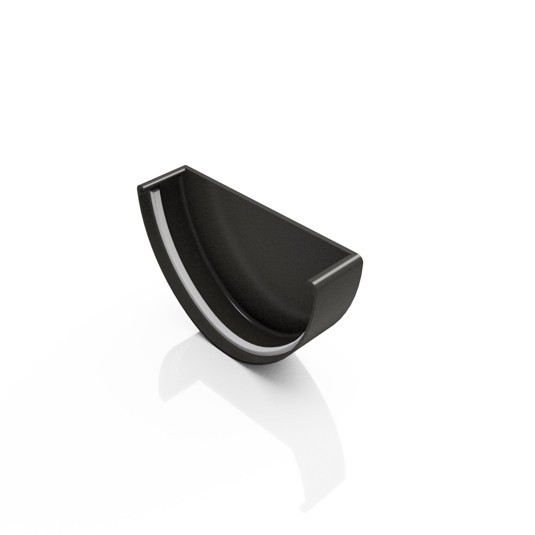 GD10 - DEEPFLOW GUTTER STOP END - 130mm - Alugutter