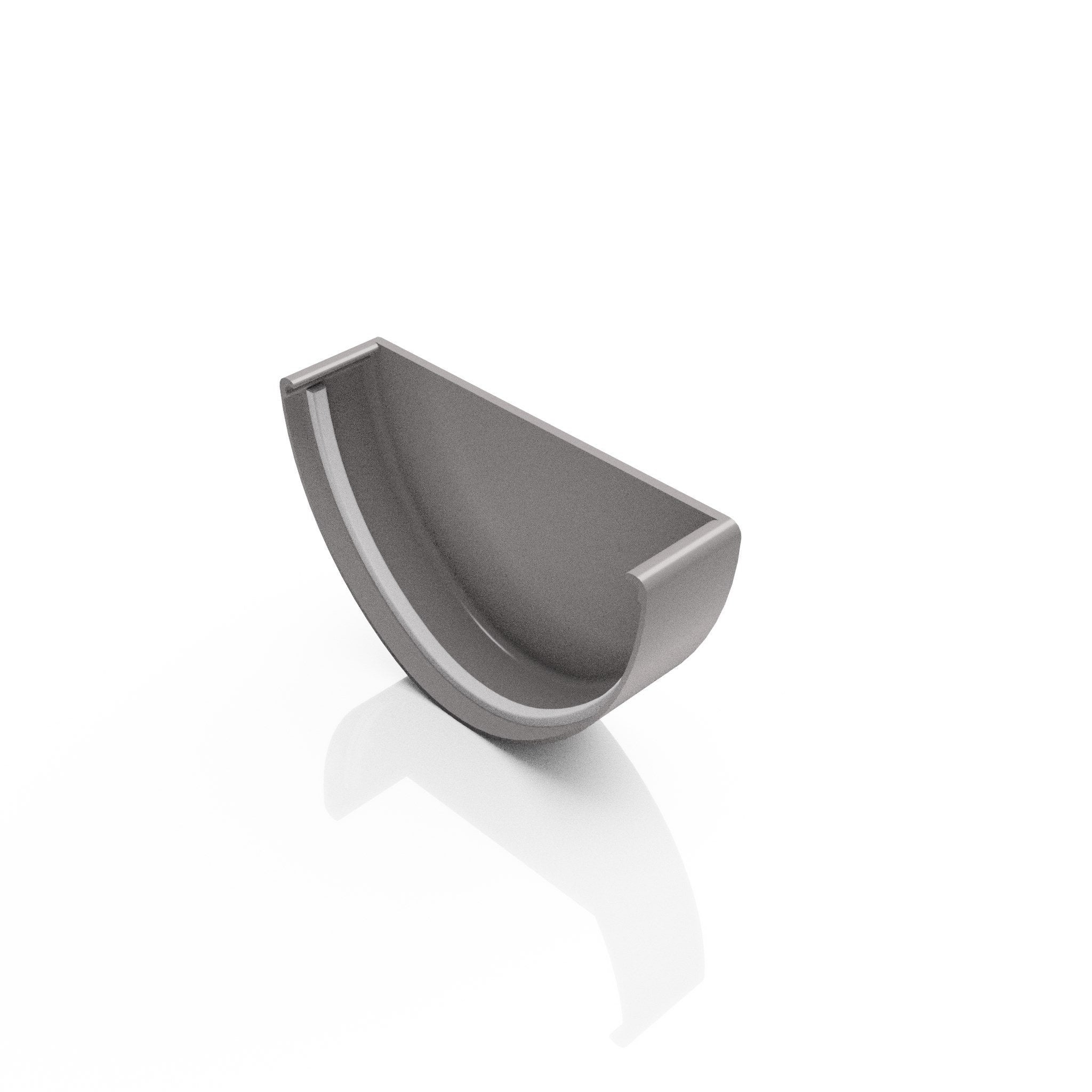 GD10 - DEEPFLOW GUTTER STOP END - 130mm - Alugutter