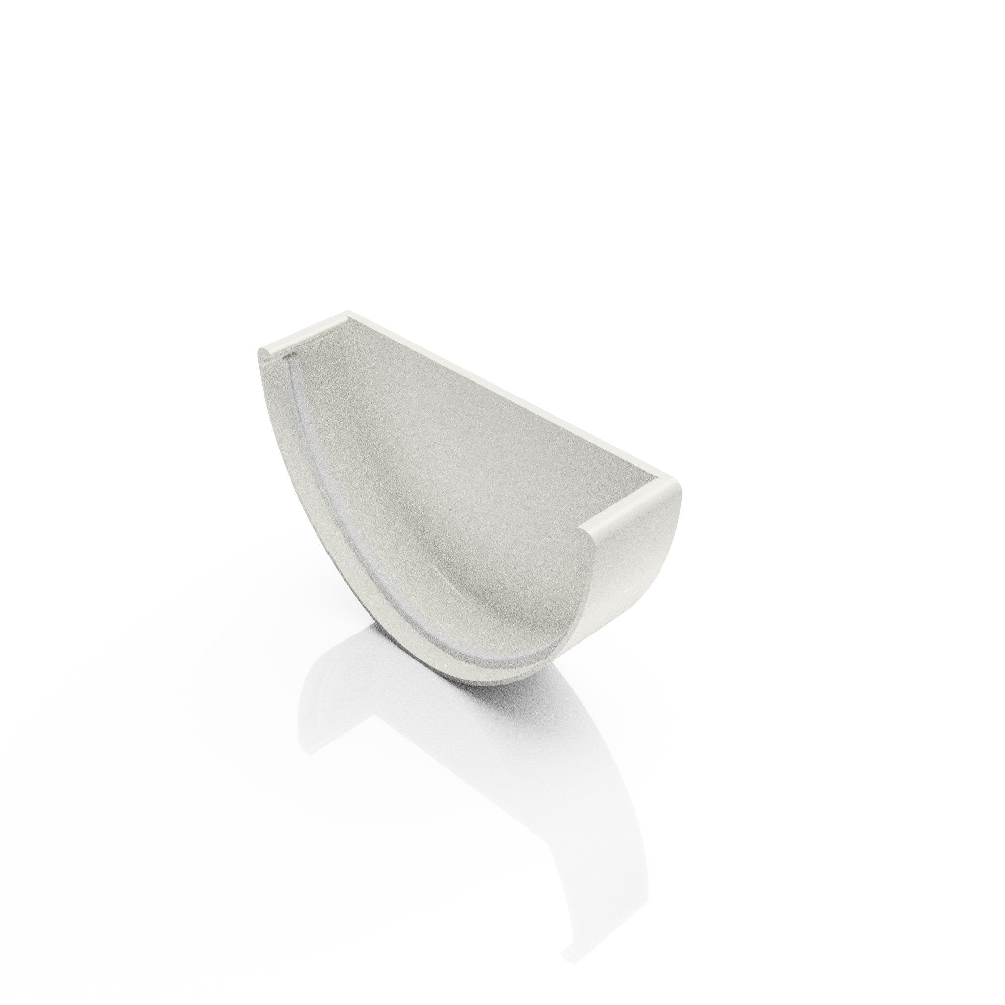 GD10 - DEEPFLOW GUTTER STOP END - 130mm - Alugutter