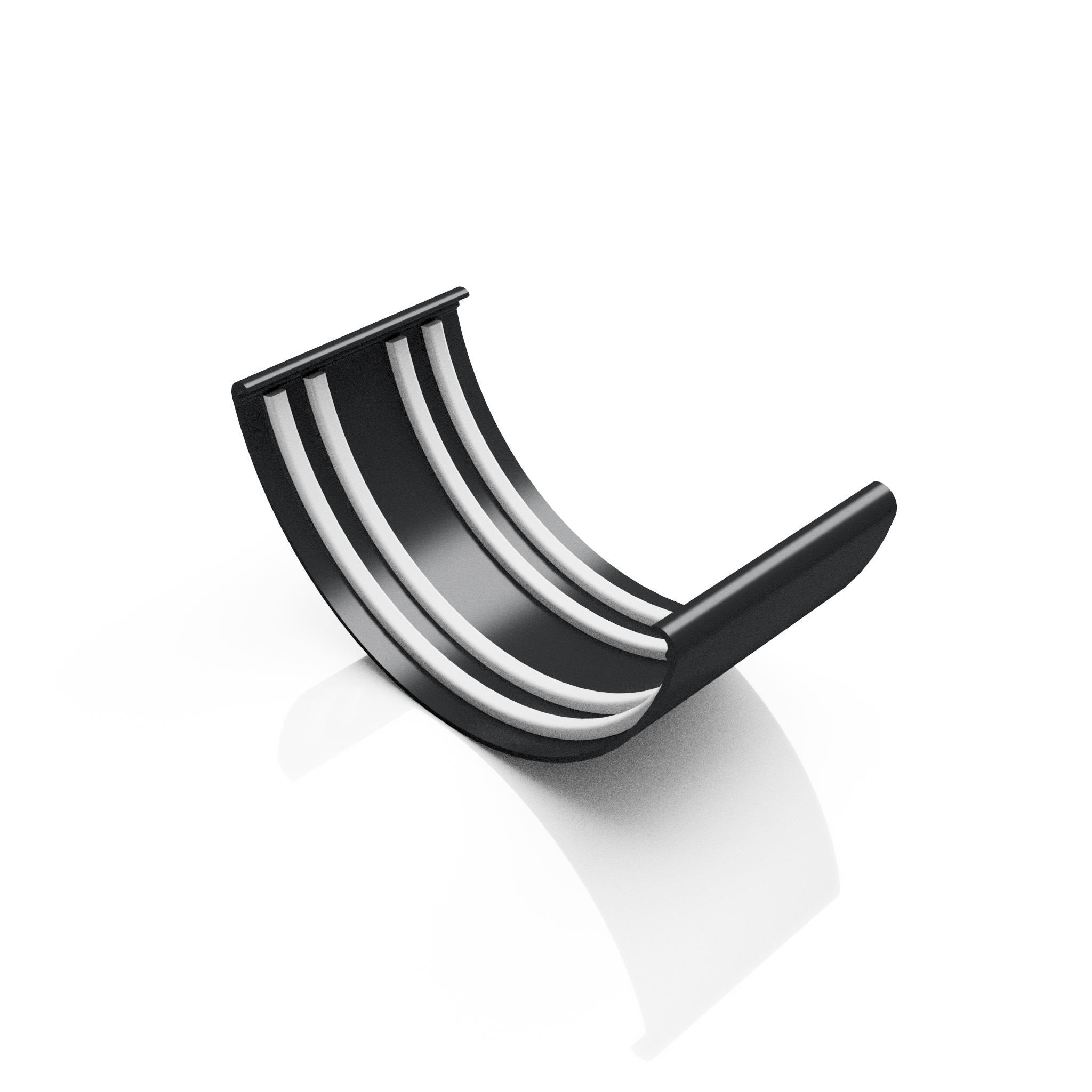 GHR2 - HALF ROUND GUTTER JOINTER - 125mm - Alugutter