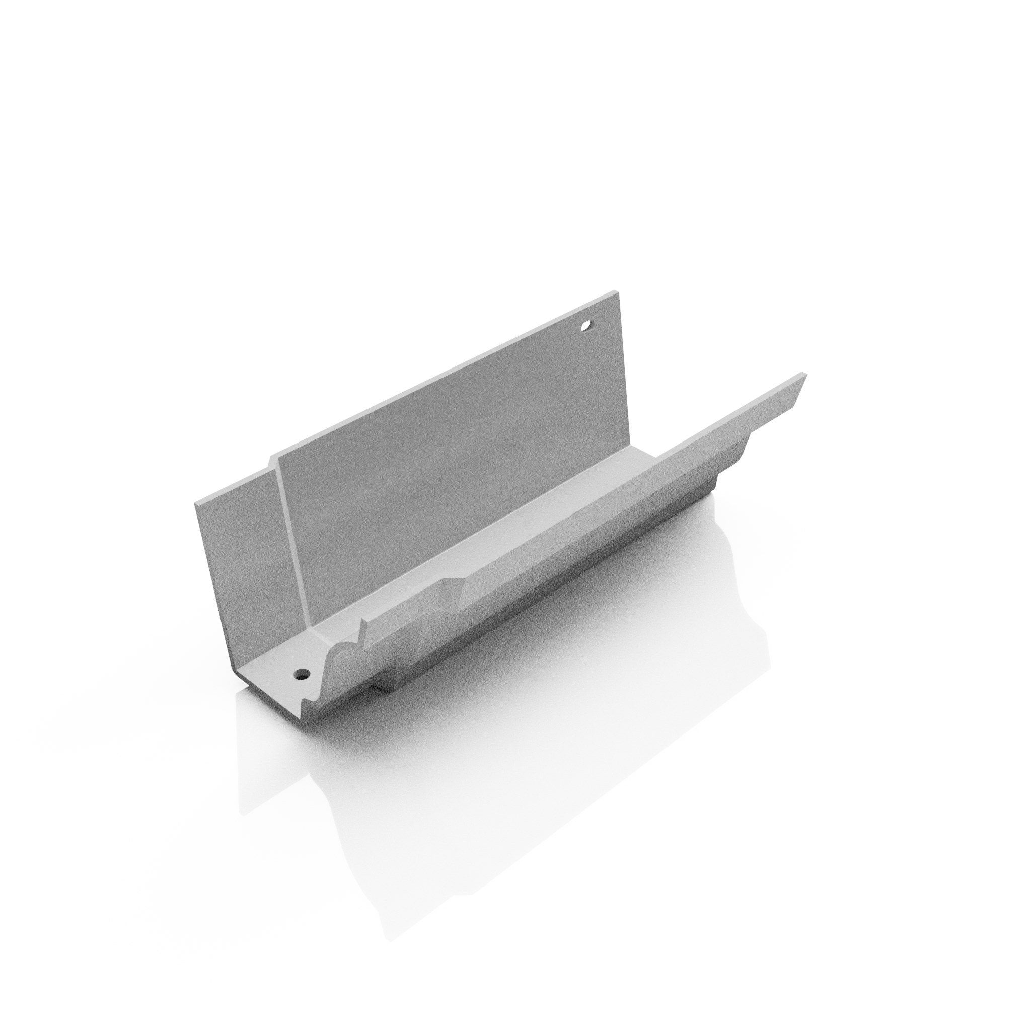 GTM1 - MOULDED GUTTER LENGTH - 125 x 100mm x 1.83M - Alugutter