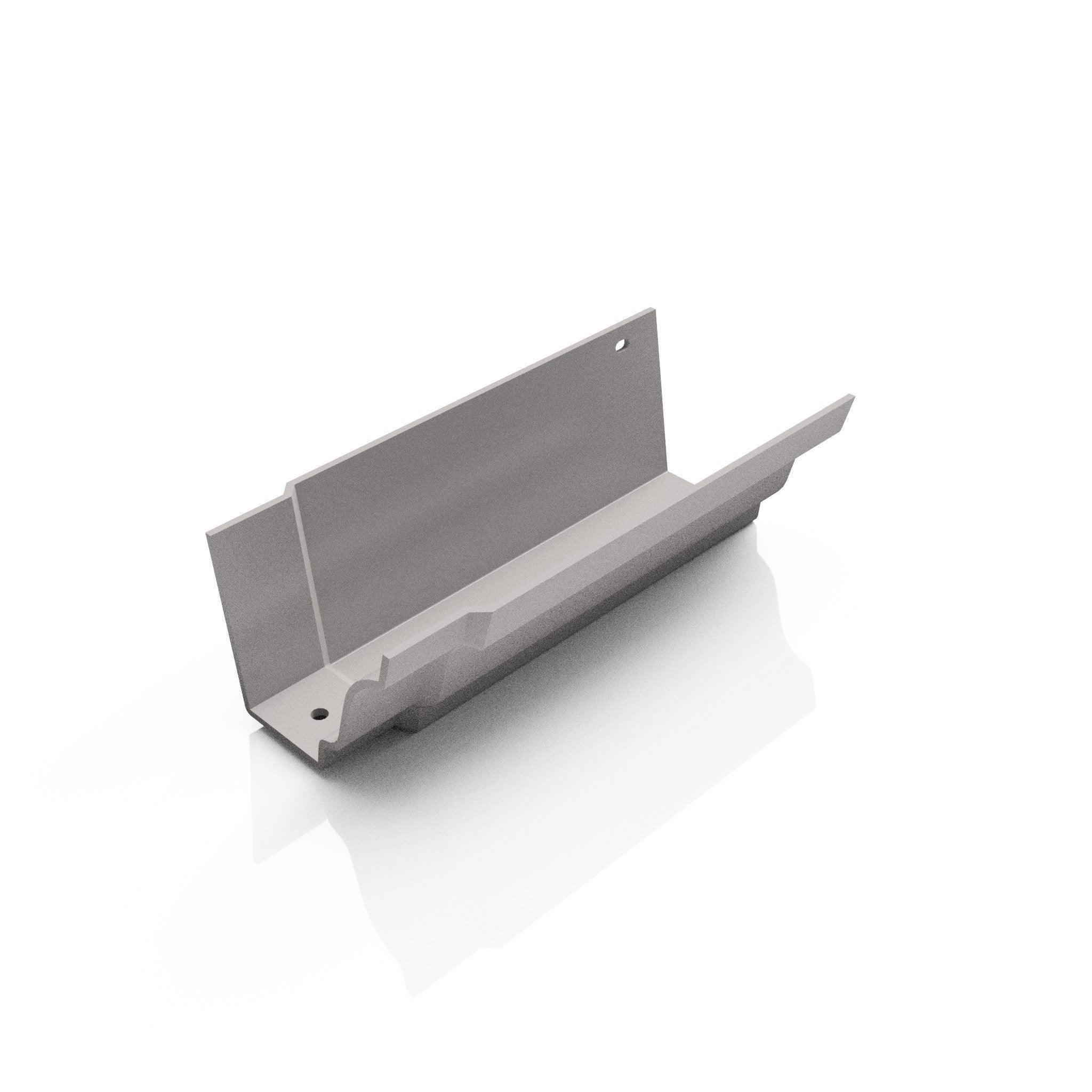 GTM1 - MOULDED GUTTER LENGTH - 125 x 100mm x 1.83M - Alugutter