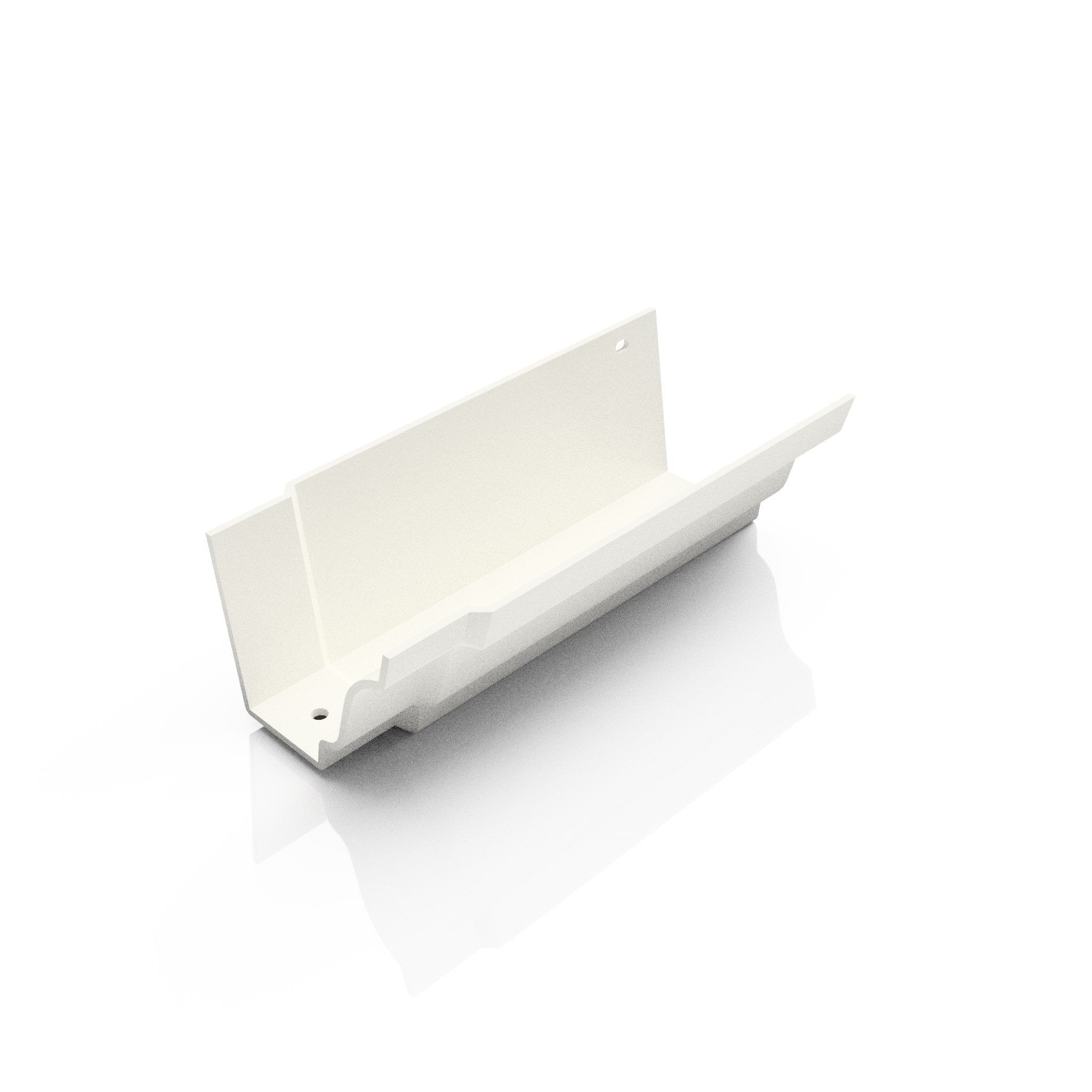 GTM1 - MOULDED GUTTER LENGTH - 125 x 100mm x 1.83M - Alugutter