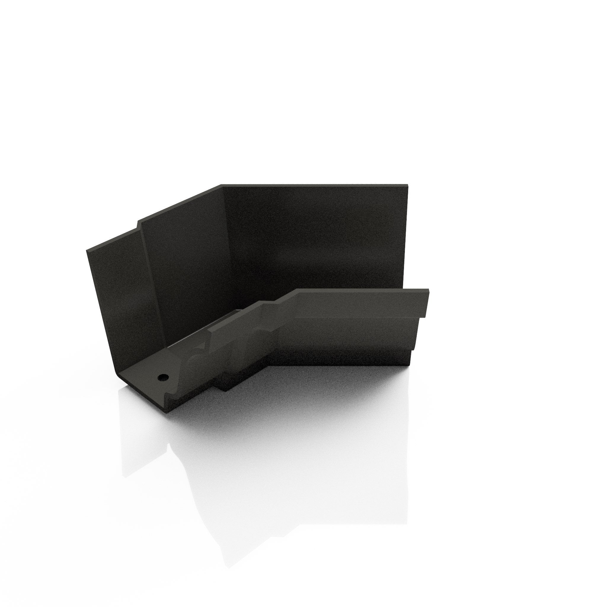 GTM10 - MOULDED GUTTER INTERNAL ANGLE 135 DEG - 125 x 100mm - Alugutter