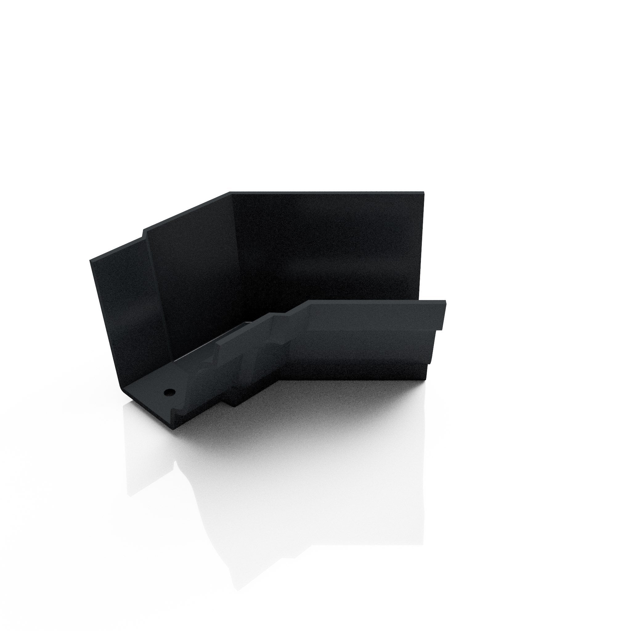 GTM10 - MOULDED GUTTER INTERNAL ANGLE 135 DEG - 125 x 100mm - Alugutter