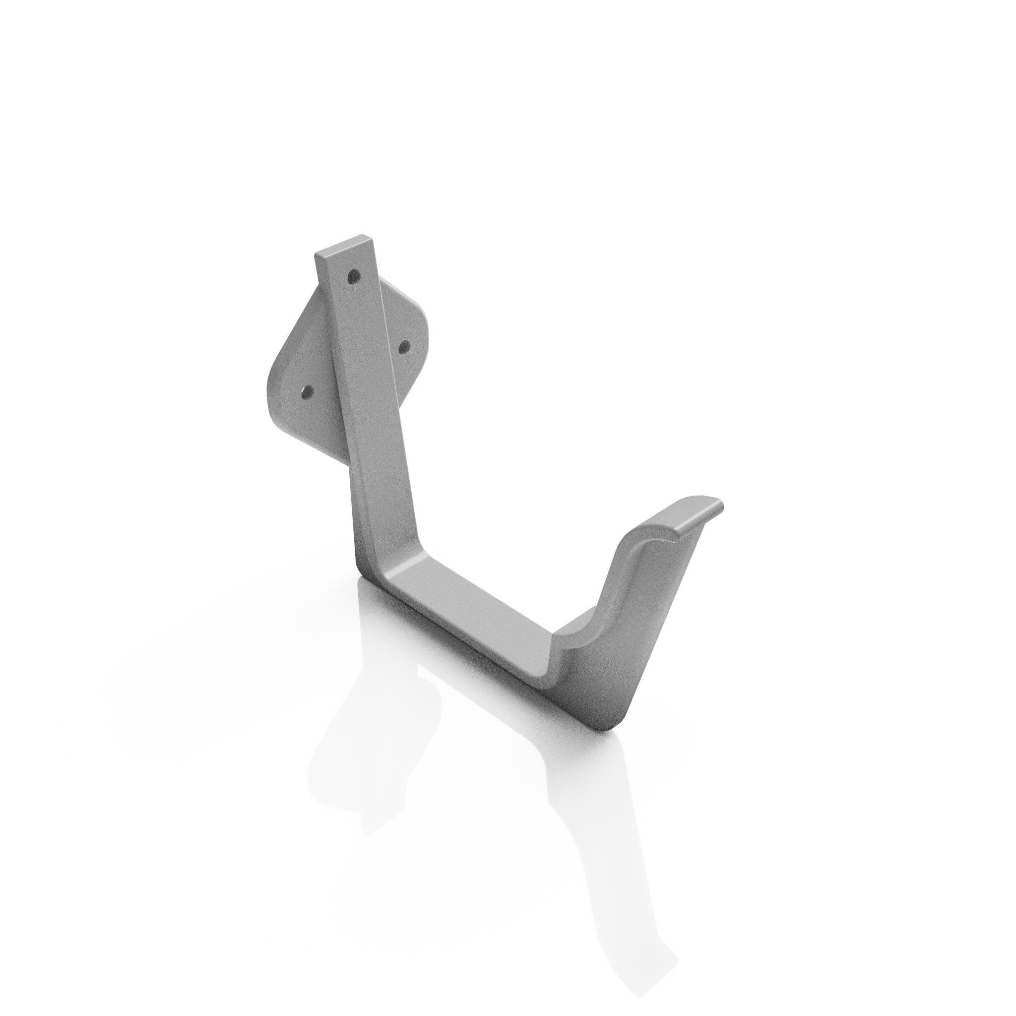 GTM3 - MOULDED GUTTER FASCIA BRACKET - 125 x 100mm - Alugutter