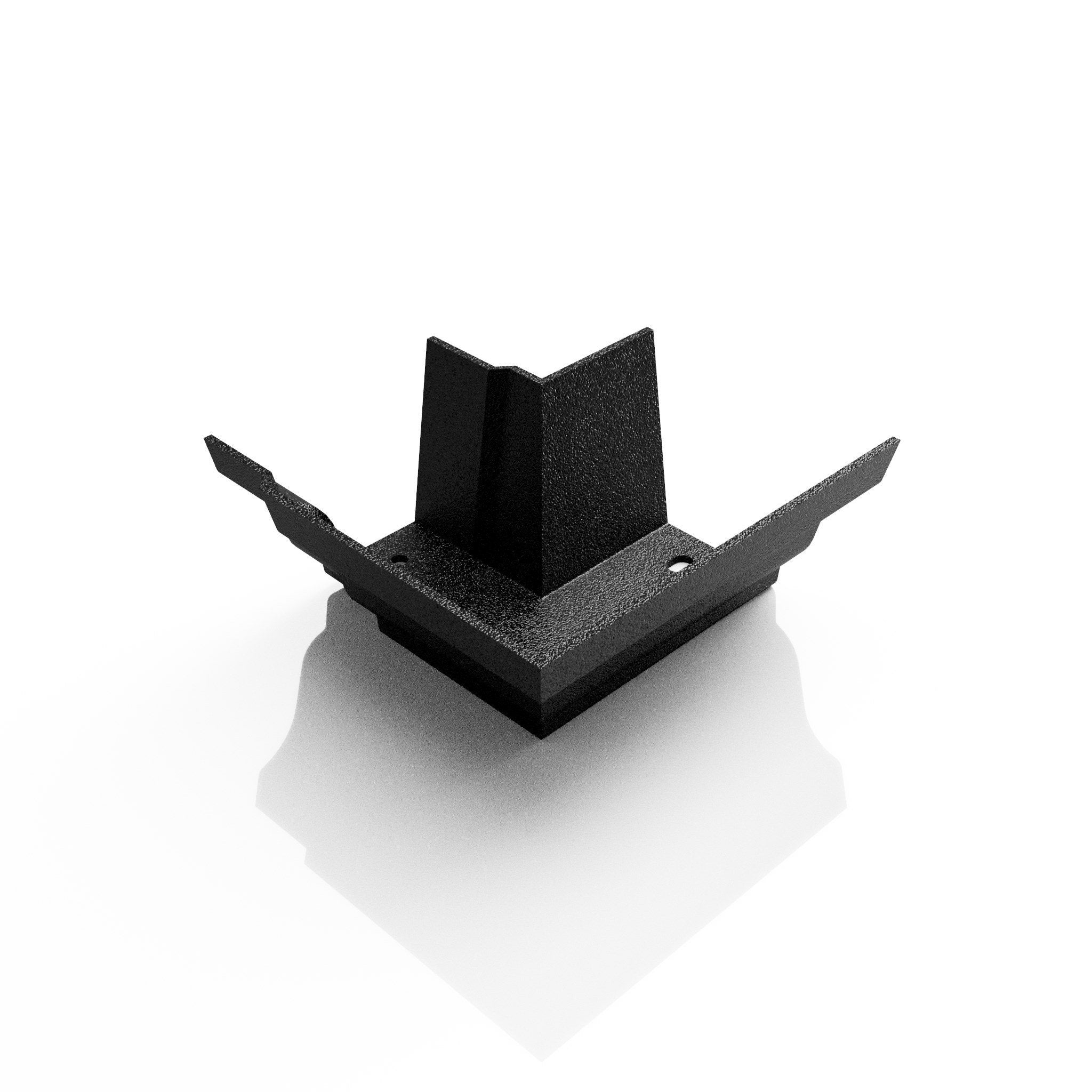 GTM7 - MOULDED GUTTER EXTERNAL ANGLE 90 DEG - 125 x 100mm - Alugutter