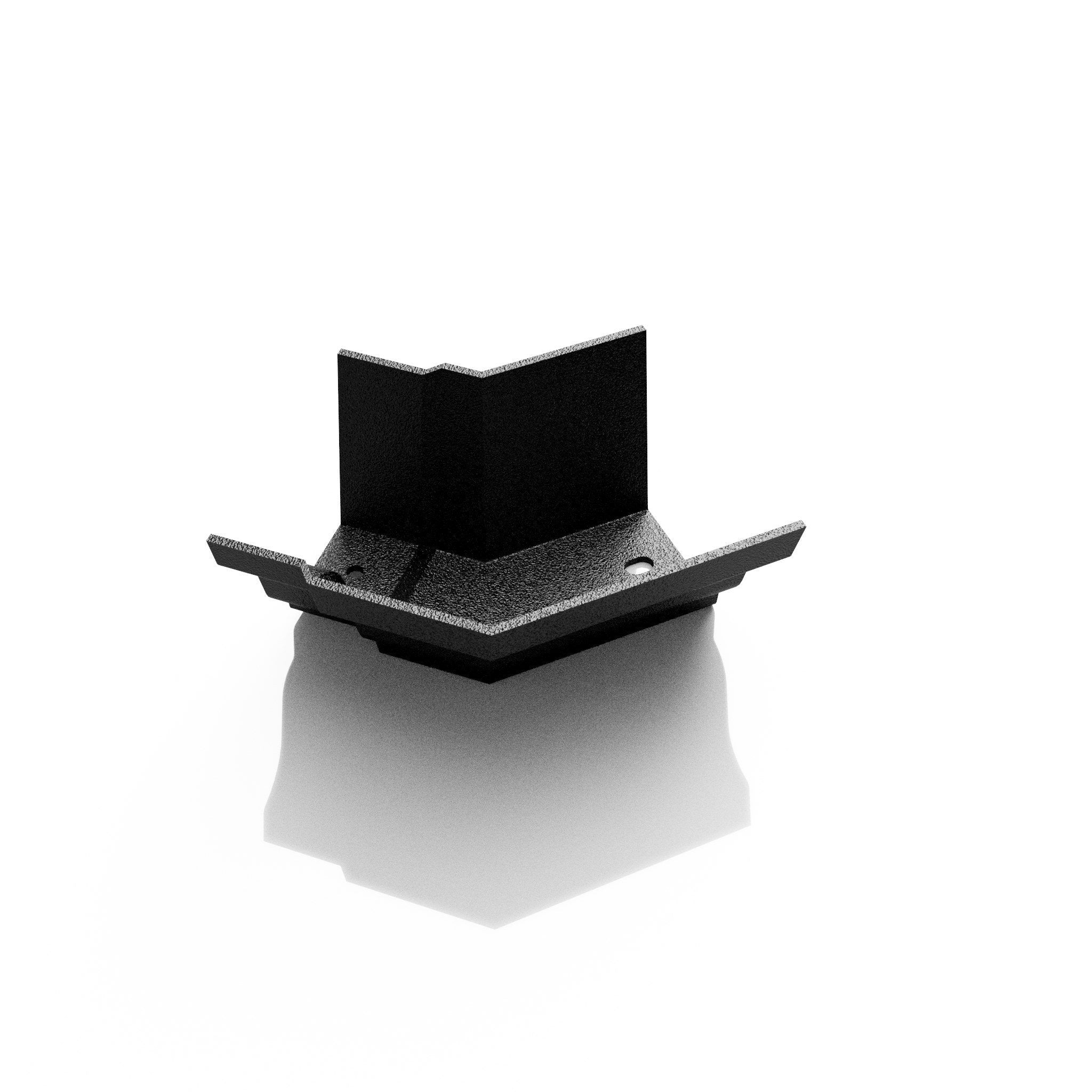 GTM9 - MOULDED GUTTER EXTERNAL ANGLE 135 DEG - 125 x 100mm - Alugutter