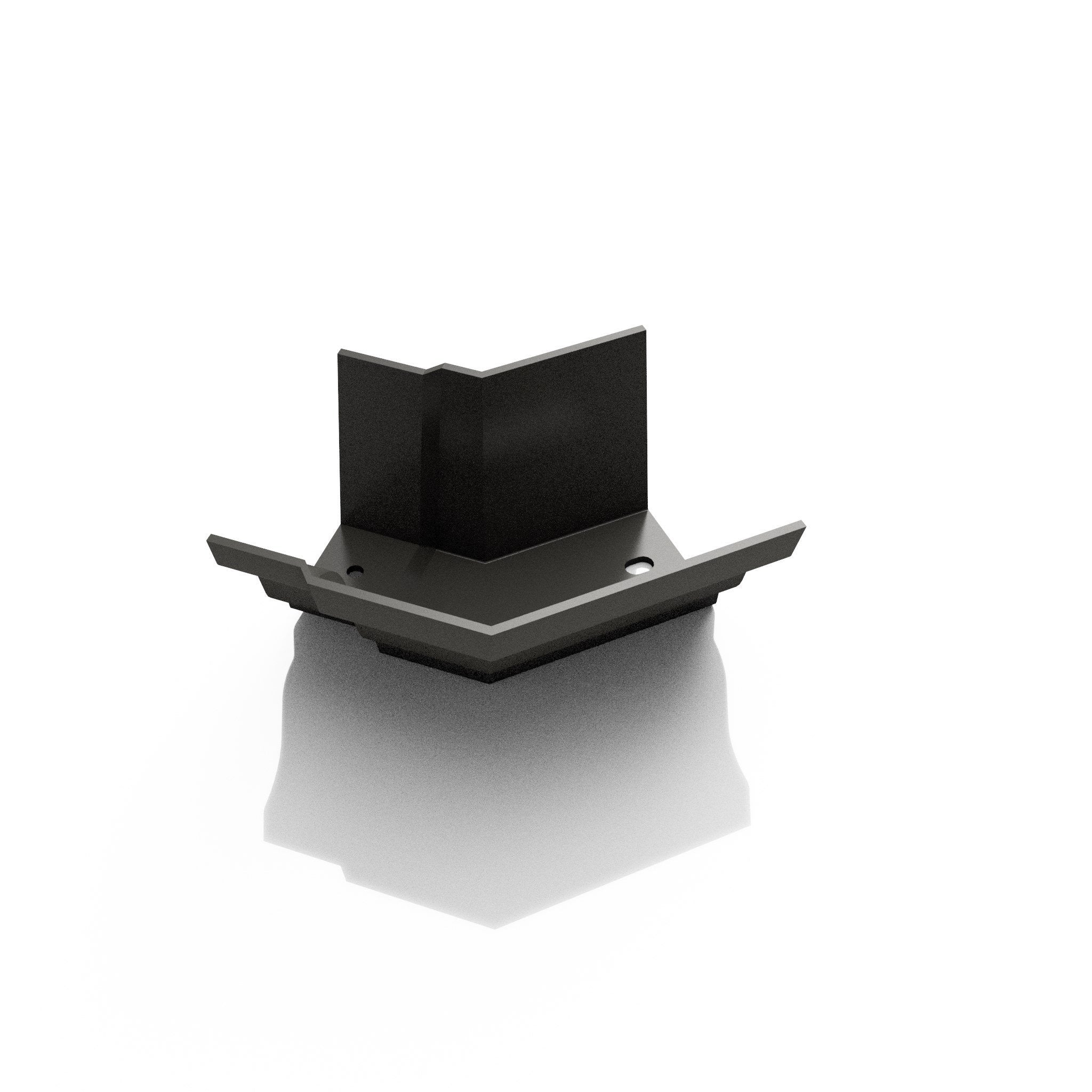 GTM9 - MOULDED GUTTER EXTERNAL ANGLE 135 DEG - 125 x 100mm - Alugutter