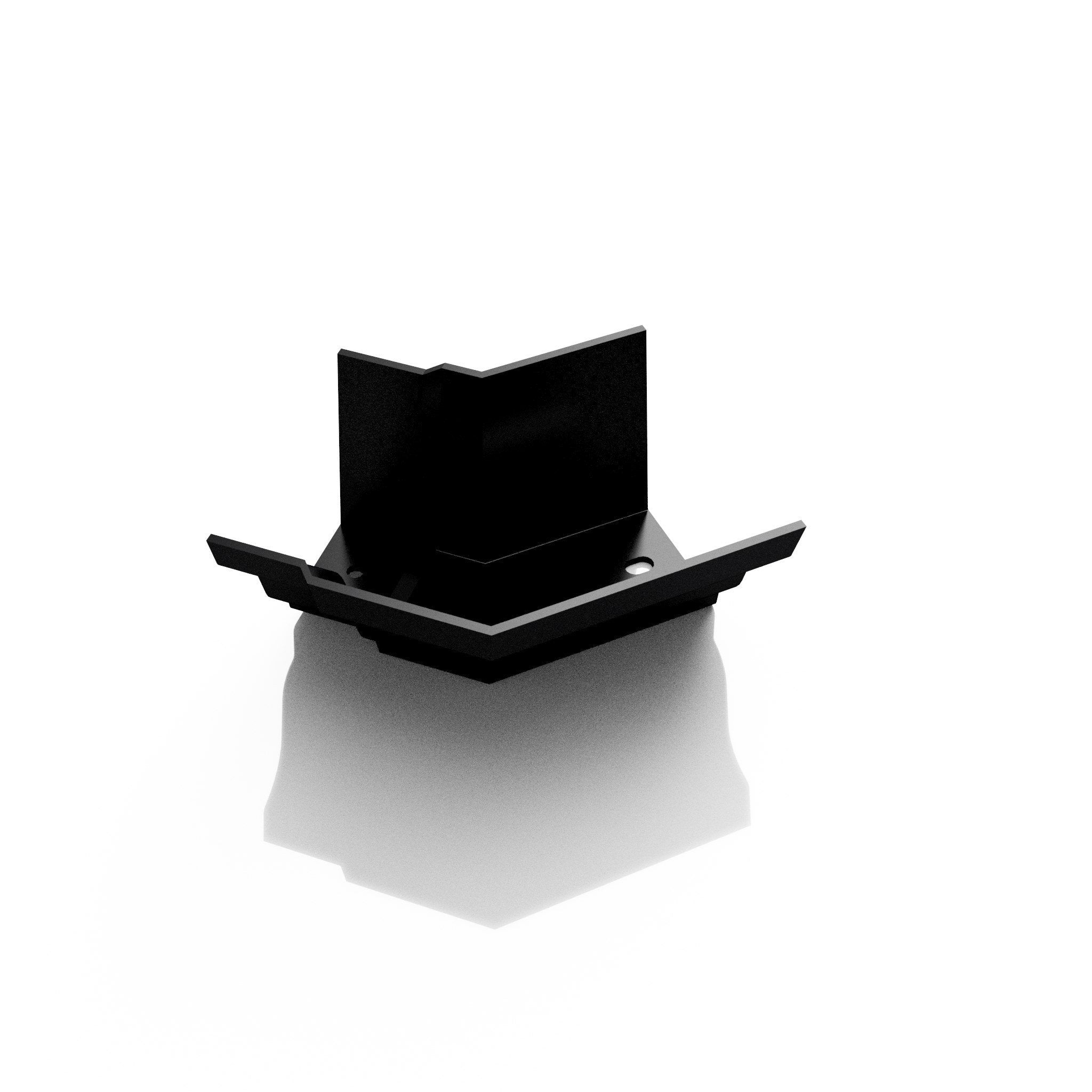 GTM9 - MOULDED GUTTER EXTERNAL ANGLE 135 DEG - 125 x 100mm - Alugutter