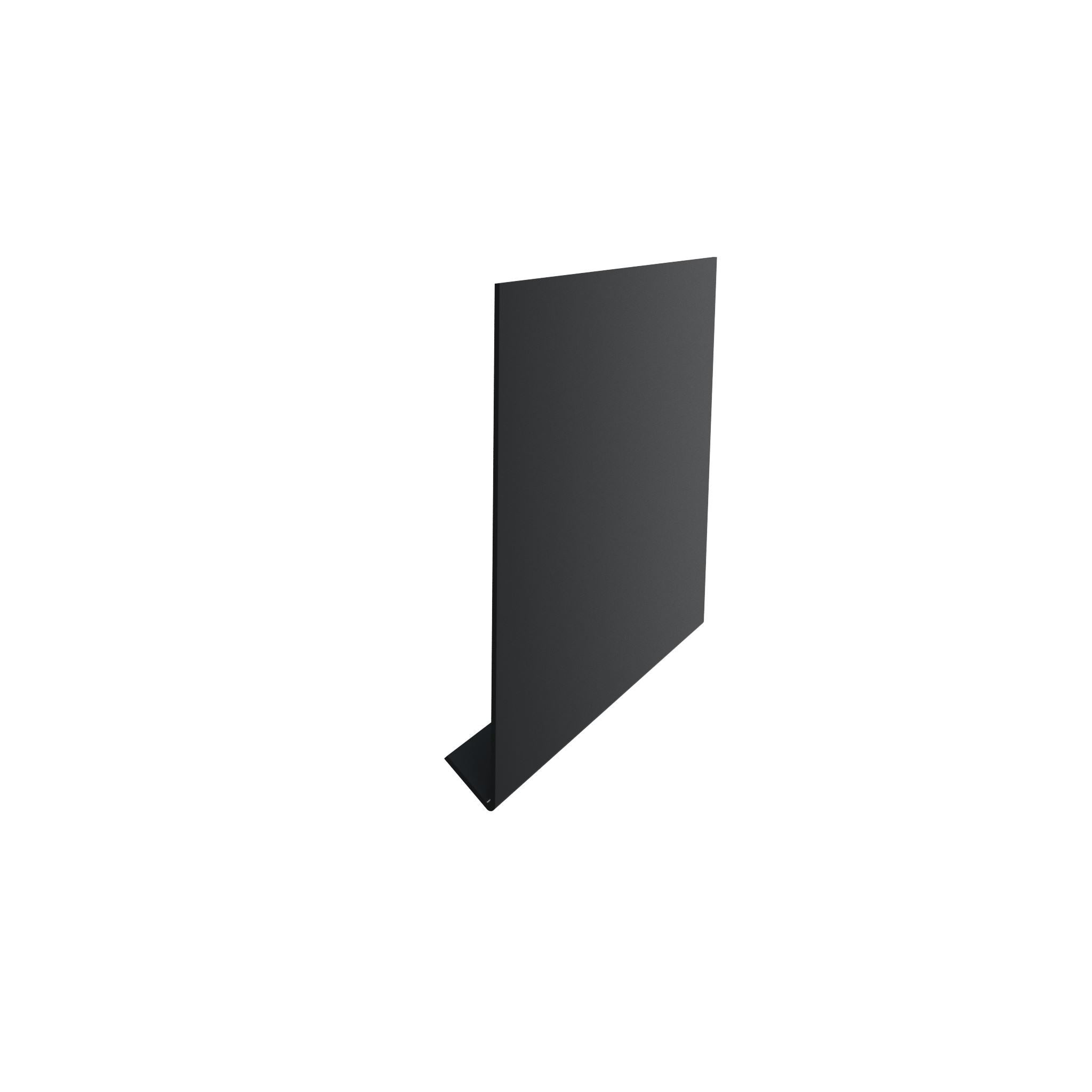 V RETURN ALUMINIUM FASCIA BOARD GABLE BOX ENDS - Alugutter
