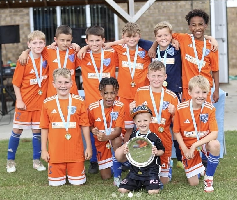 Eynesbury Rovers U11 team picture