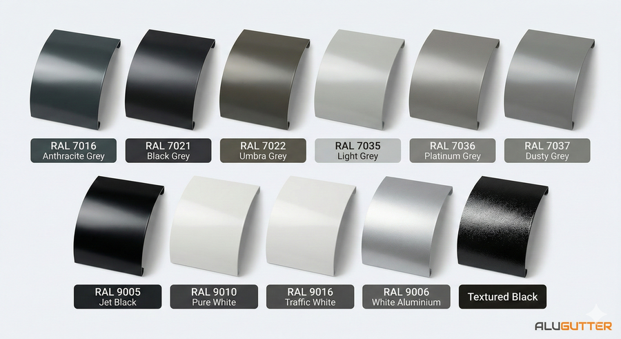 Gutter Colour Options