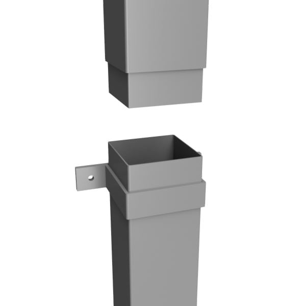 Flush Joint Square Downpipes