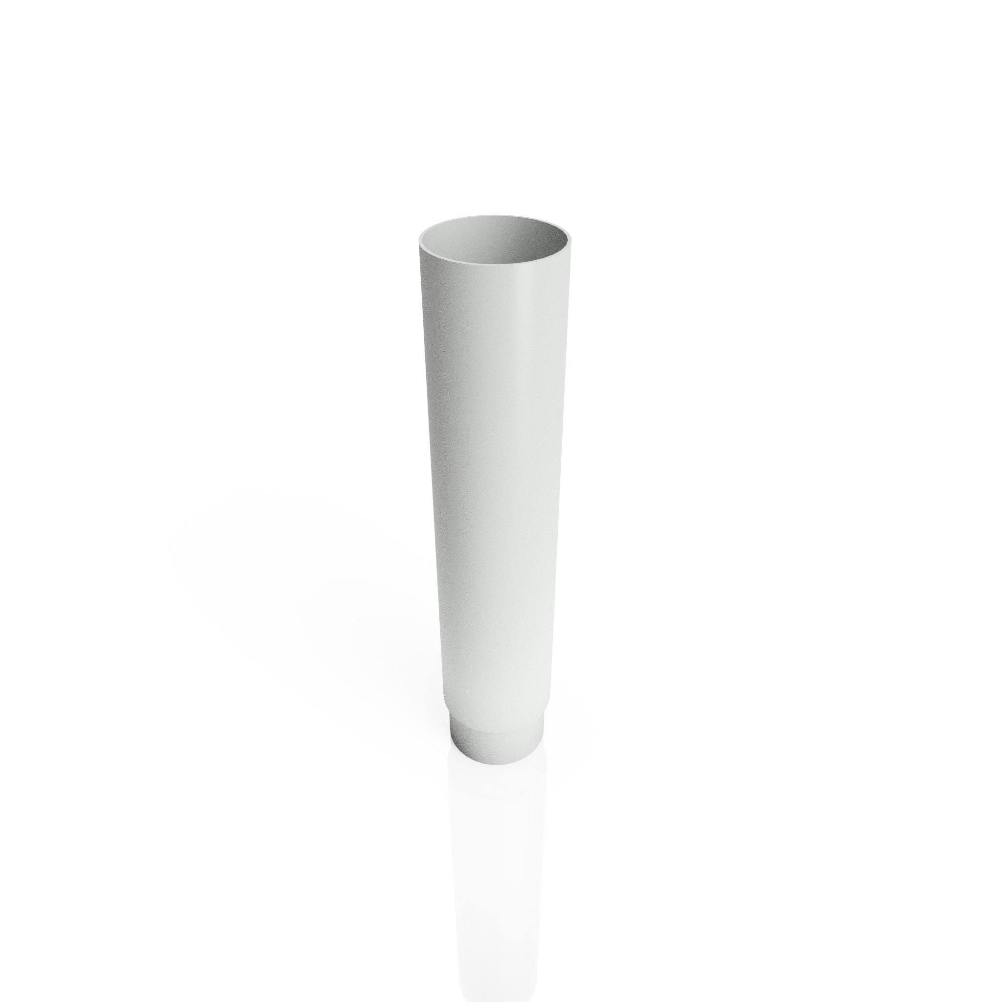 DF631 - FLUSH JOINT DOWNPIPE LENGTH - 63mm DIA x 3m - Alugutter