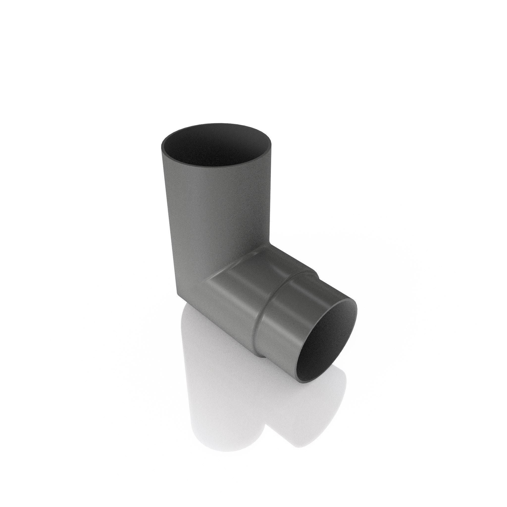 DF636 - FLUSH JOINT BEND - 92.5 DEG - 63mm DIA - Alugutter