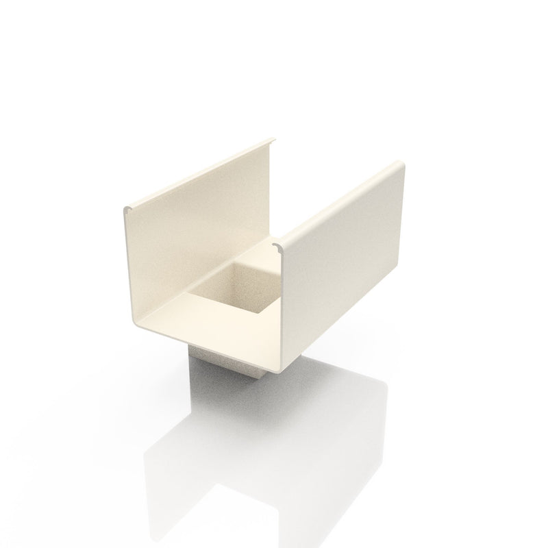 Aluminium Box Gutter Outlet - 72x72 - 135x100mm