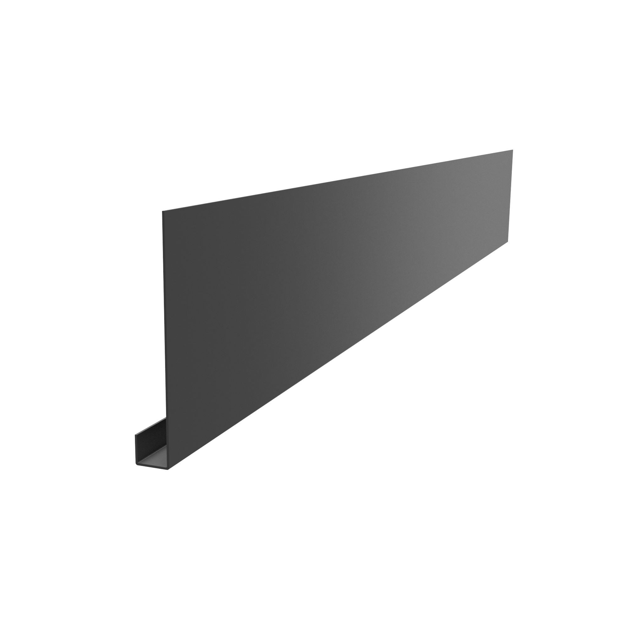 U RETURN ALUMINIUM FASCIA BOARD (30x25mm Return) - 3m - Alugutter